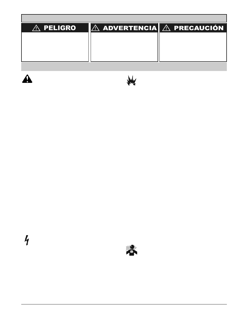 Reglas de seguridad y de funcionamiento | Powermate PM0125500 User Manual | Page 23 / 40