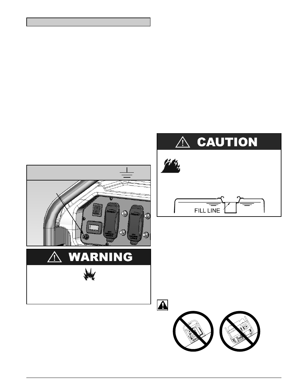 Before opera, Before opera tion tion | Powermate PM0125500 User Manual | Page 7 / 40