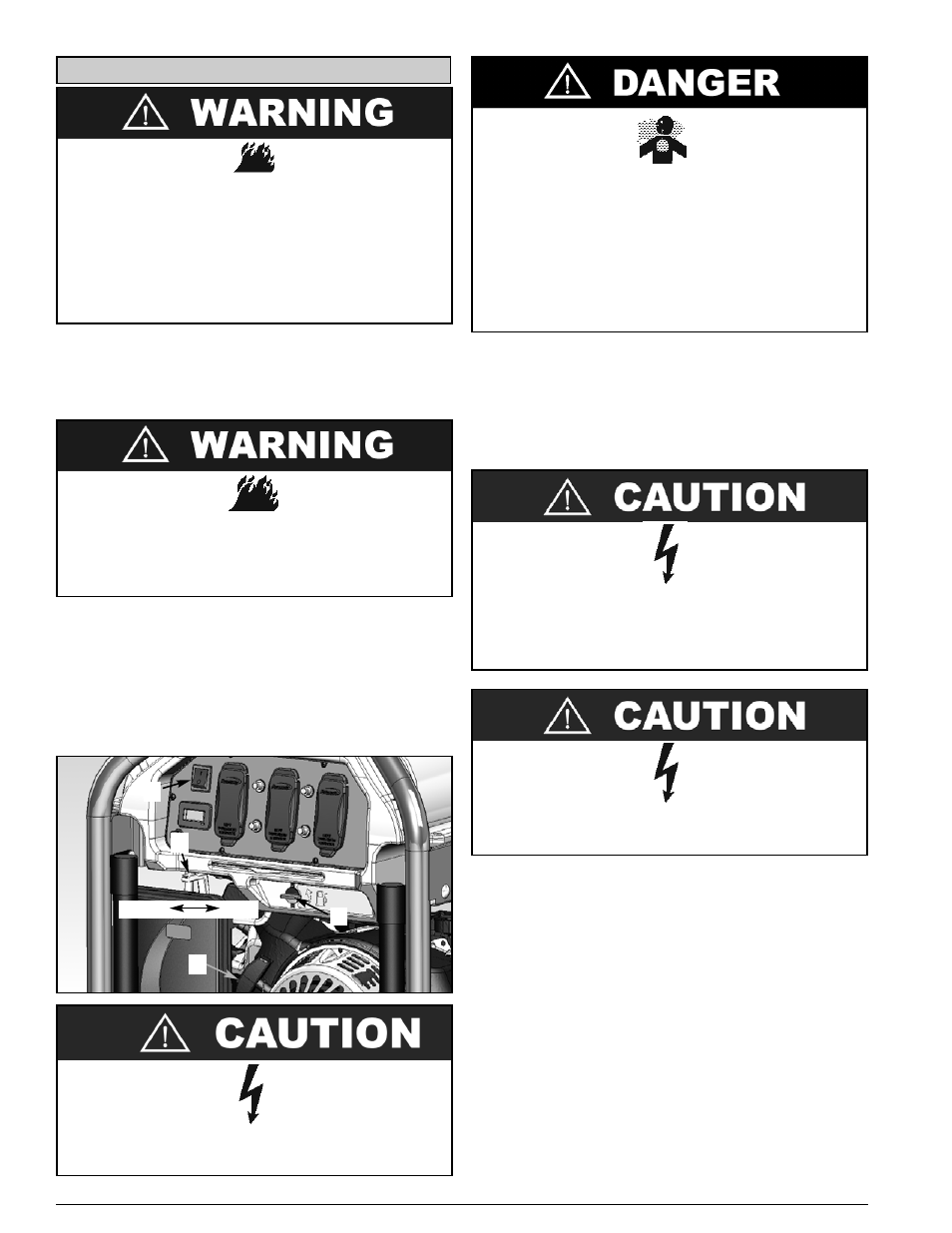 St arting the unit arting the unit | Powermate PM0125500 User Manual | Page 8 / 40