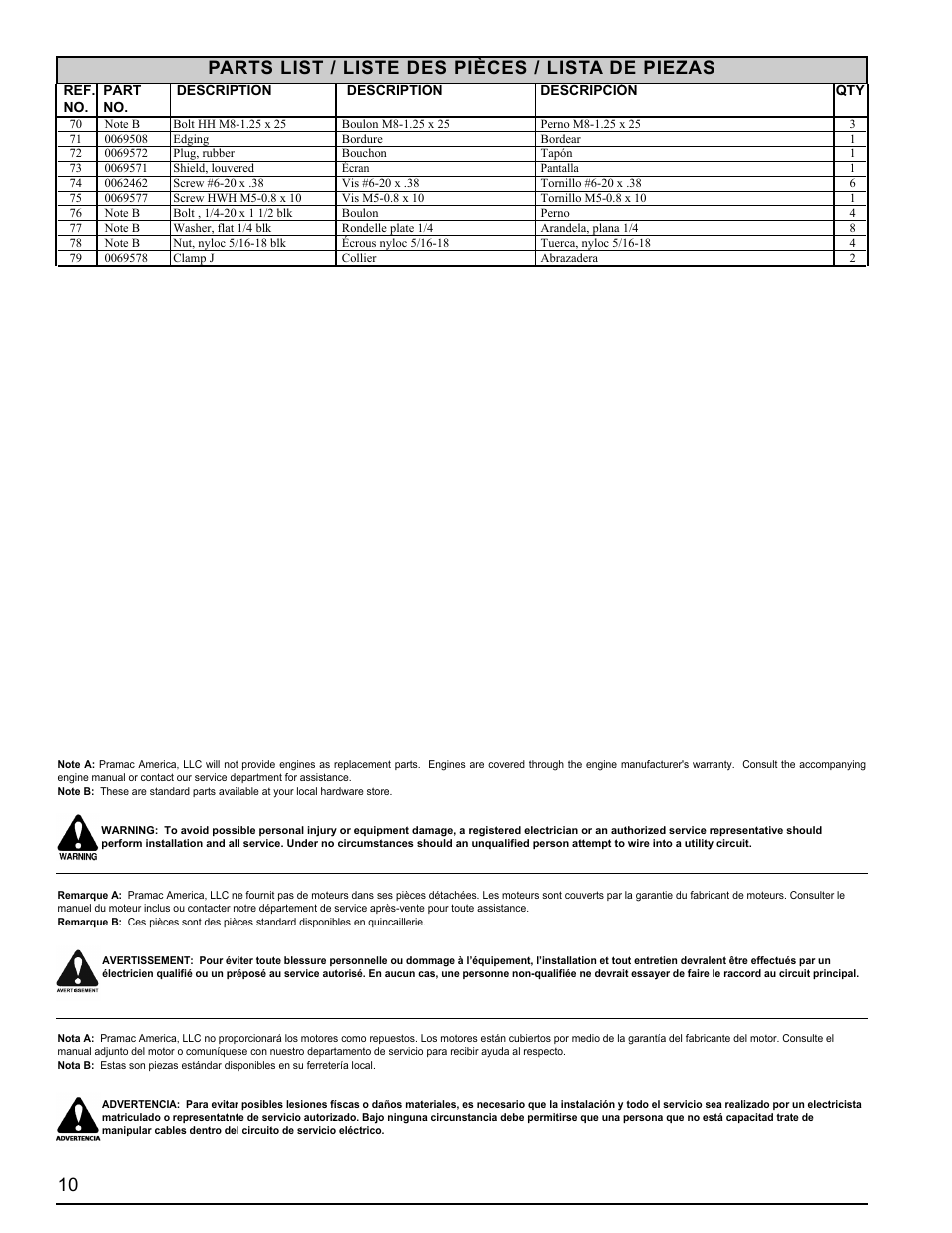 Powermate PM0126000 User Manual | Page 10 / 12