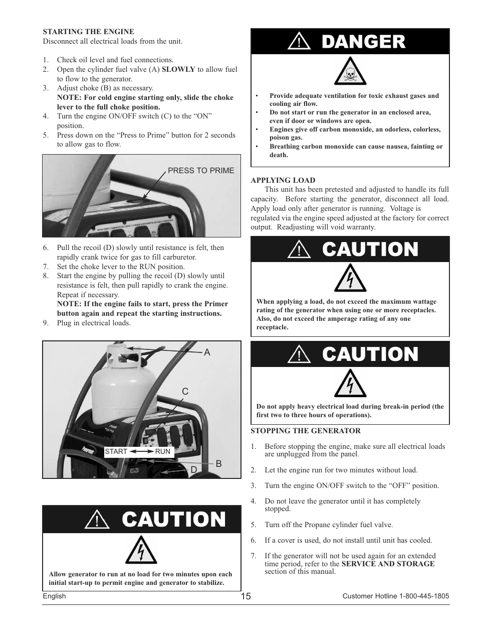 Powermate PM0133250 User Manual | Page 15 / 64