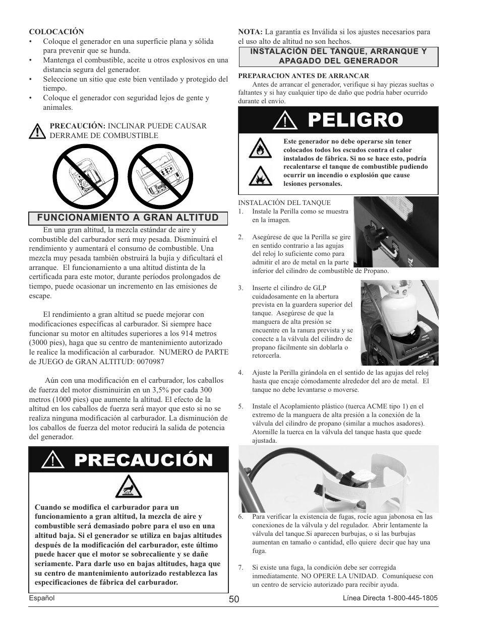 Powermate PM0133250 User Manual | Page 50 / 64