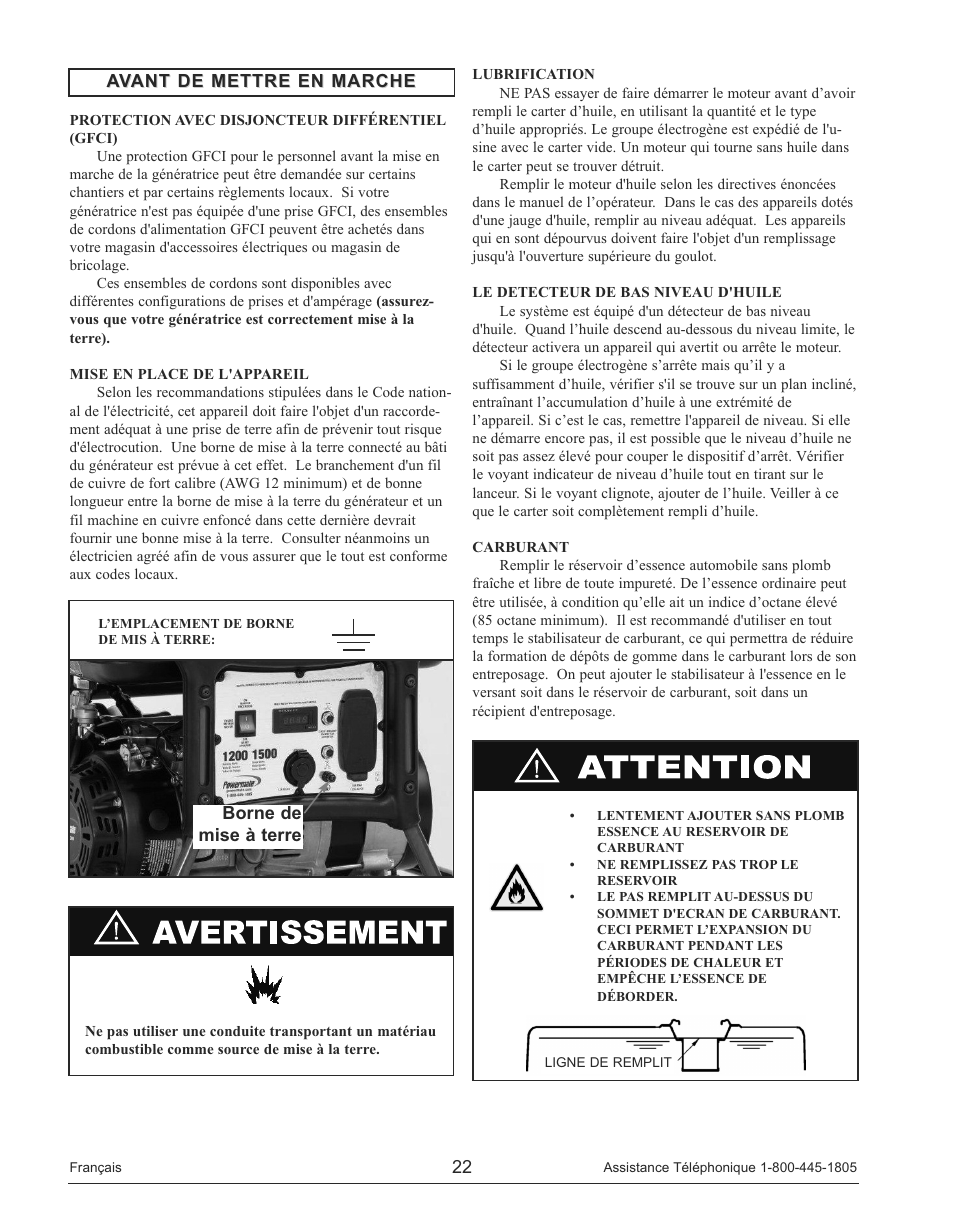 Powermate PM0141200 User Manual | Page 22 / 48