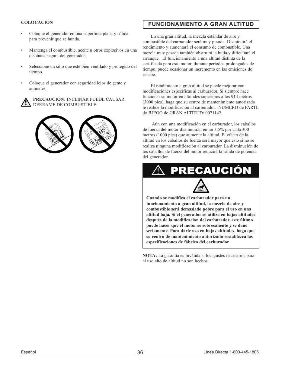 Powermate PM0141200 User Manual | Page 36 / 48