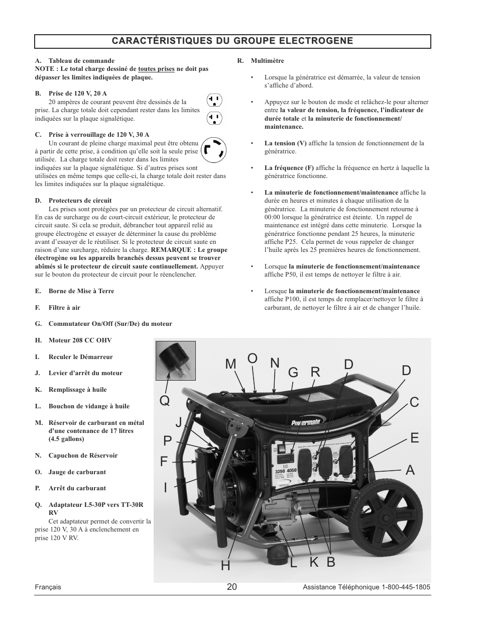 Powermate PM0143250 User Manual | Page 20 / 48
