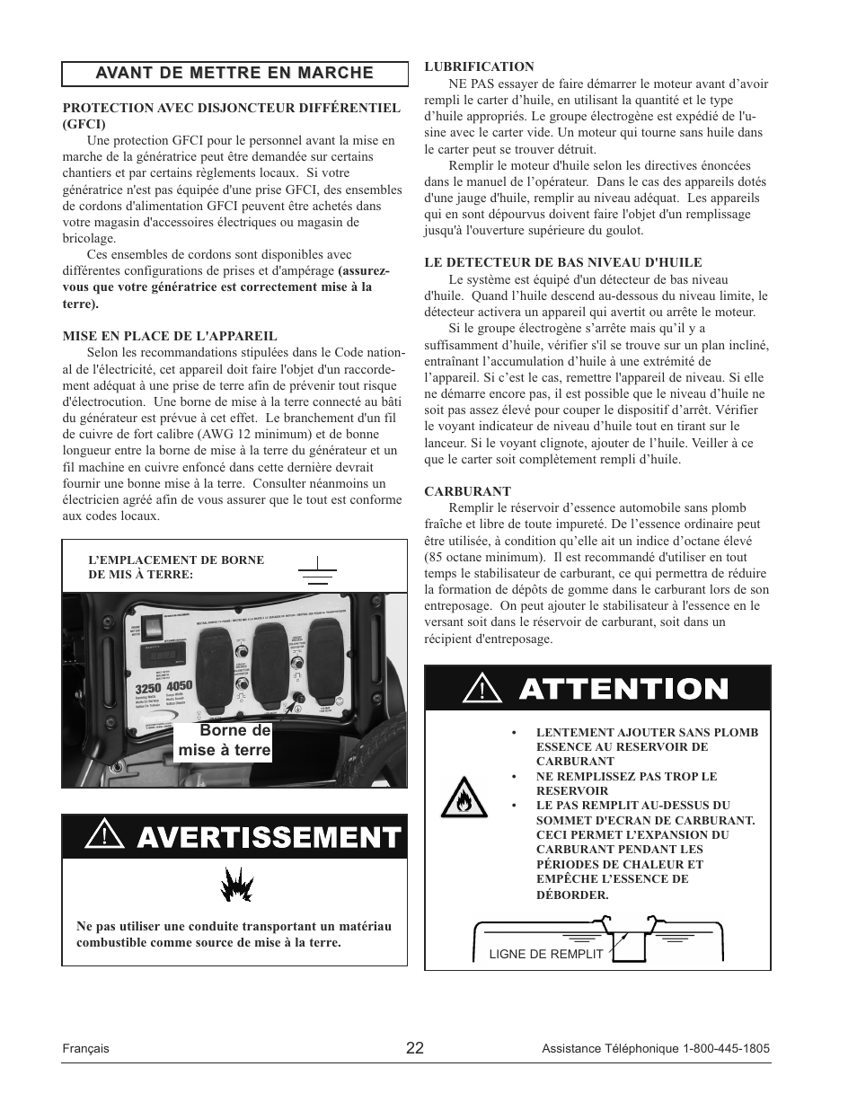Powermate PM0143250 User Manual | Page 22 / 48