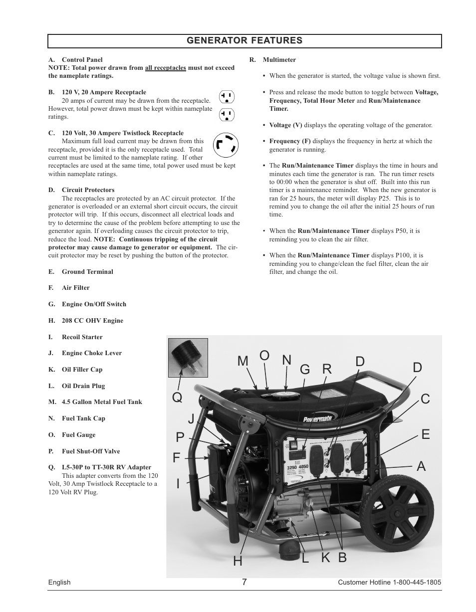 Powermate PM0143250 User Manual | Page 7 / 48