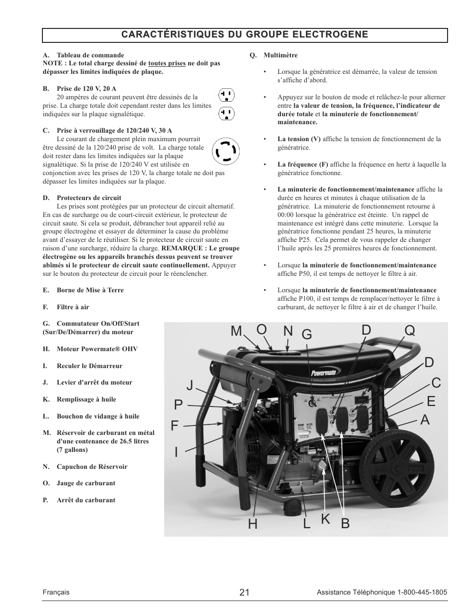 Powermate PM0146500.01 User Manual | Page 21 / 52