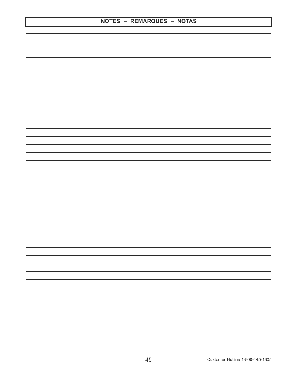 Powermate PM0148000 User Manual | Page 45 / 52