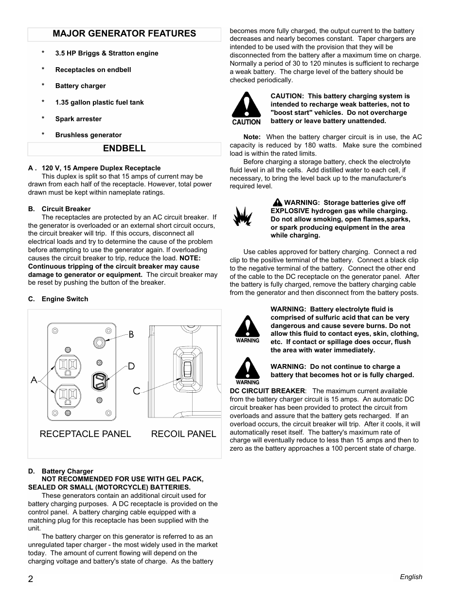 Powermate PM0401856 User Manual | Page 2 / 12