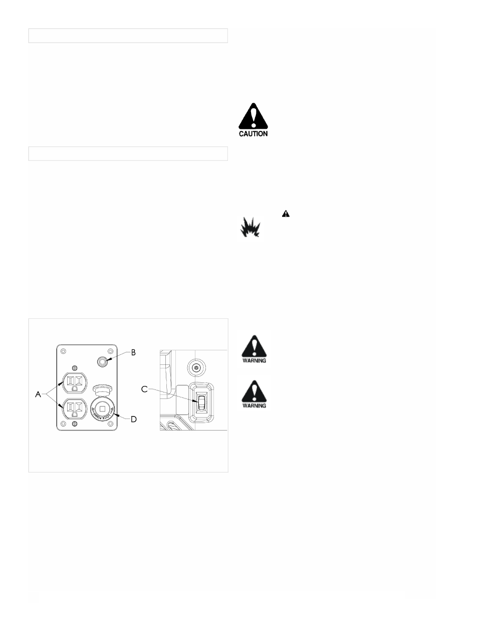 Endbell major generator features | Powermate PM0431802.01 User Manual | Page 2 / 12