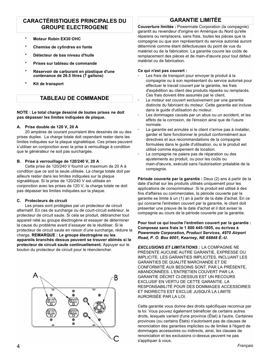 Powermate PM0435100 User Manual | Page 4 / 12