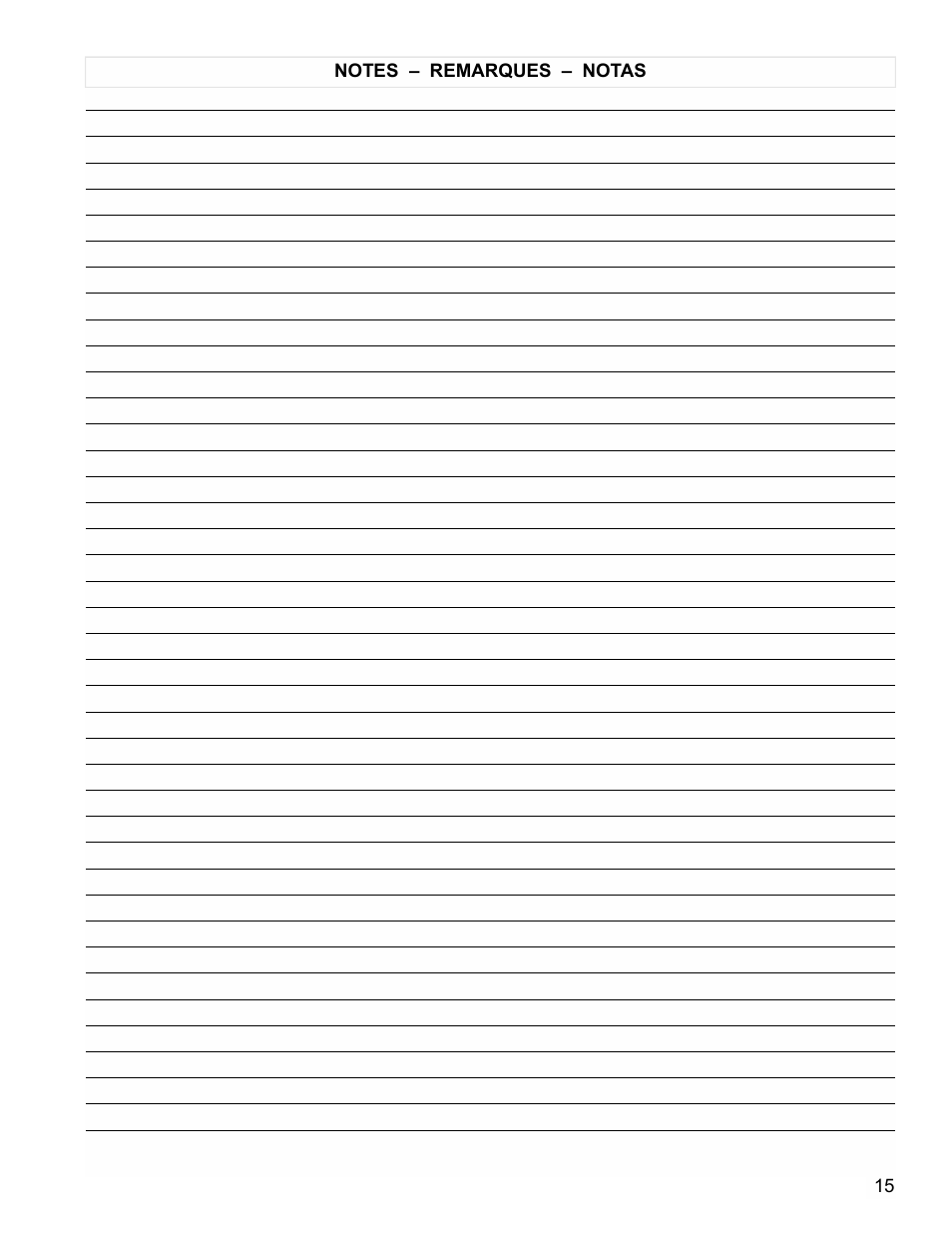 Powermate PM0496504 User Manual | Page 15 / 16