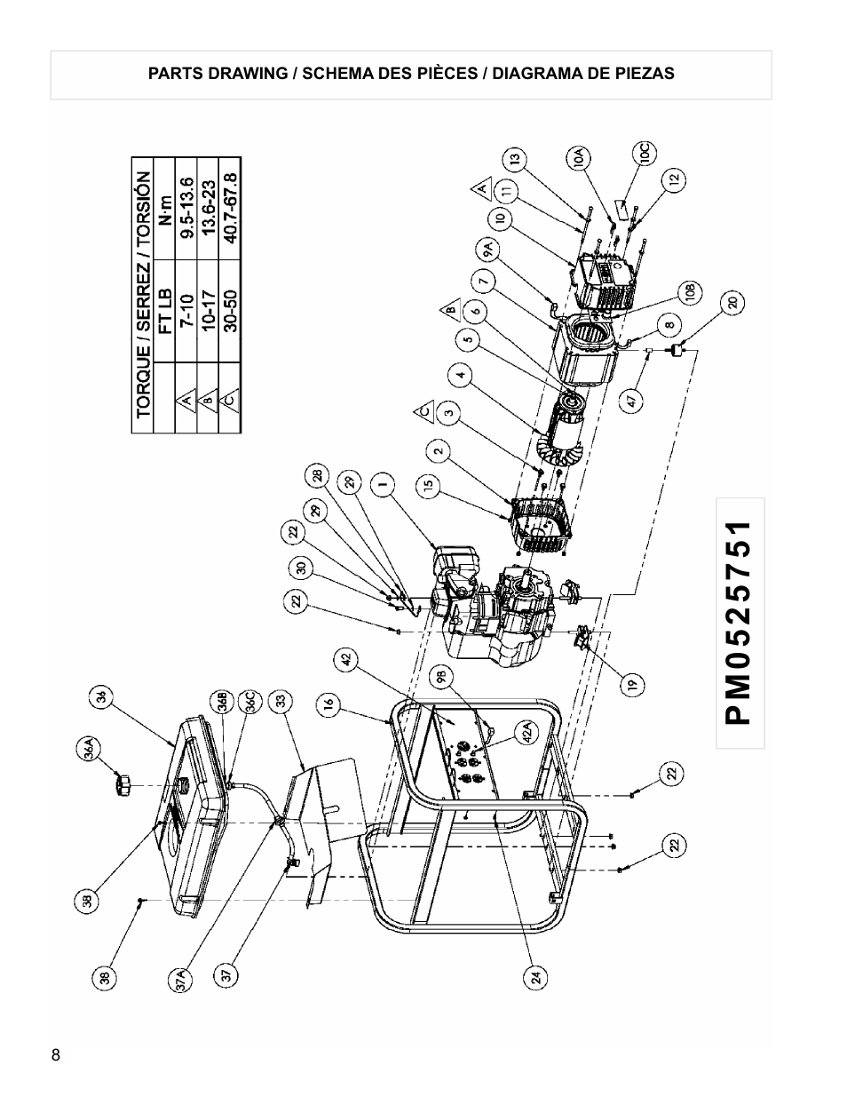 Powermate PM0525751 User Manual | Page 8 / 12