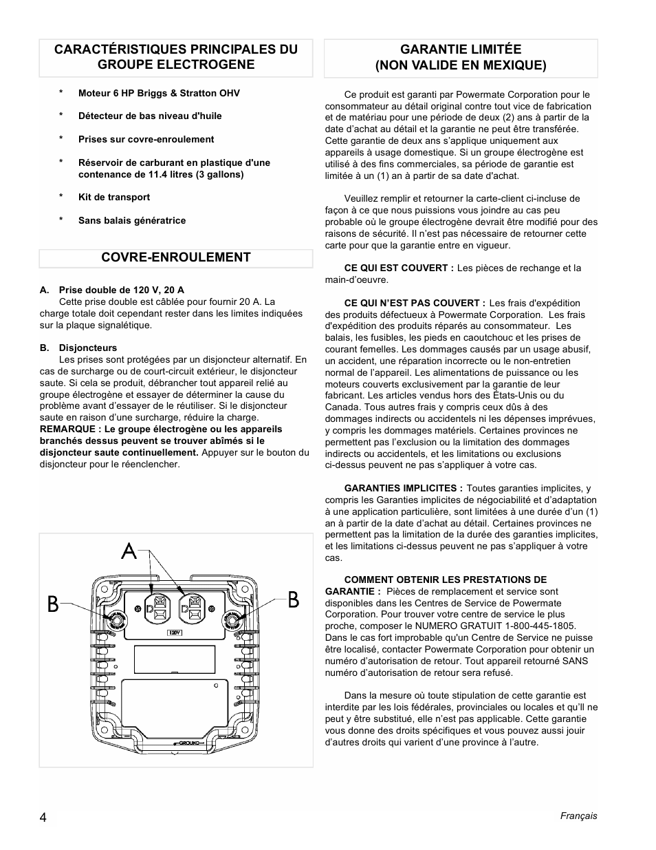 Powermate PM0543002 User Manual | Page 4 / 12