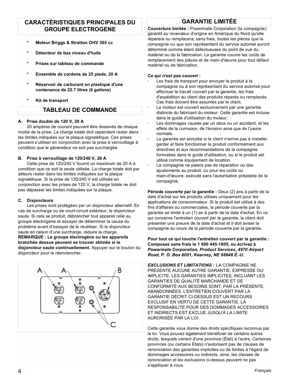 Powermate PM0545002.02 User Manual | Page 4 / 12