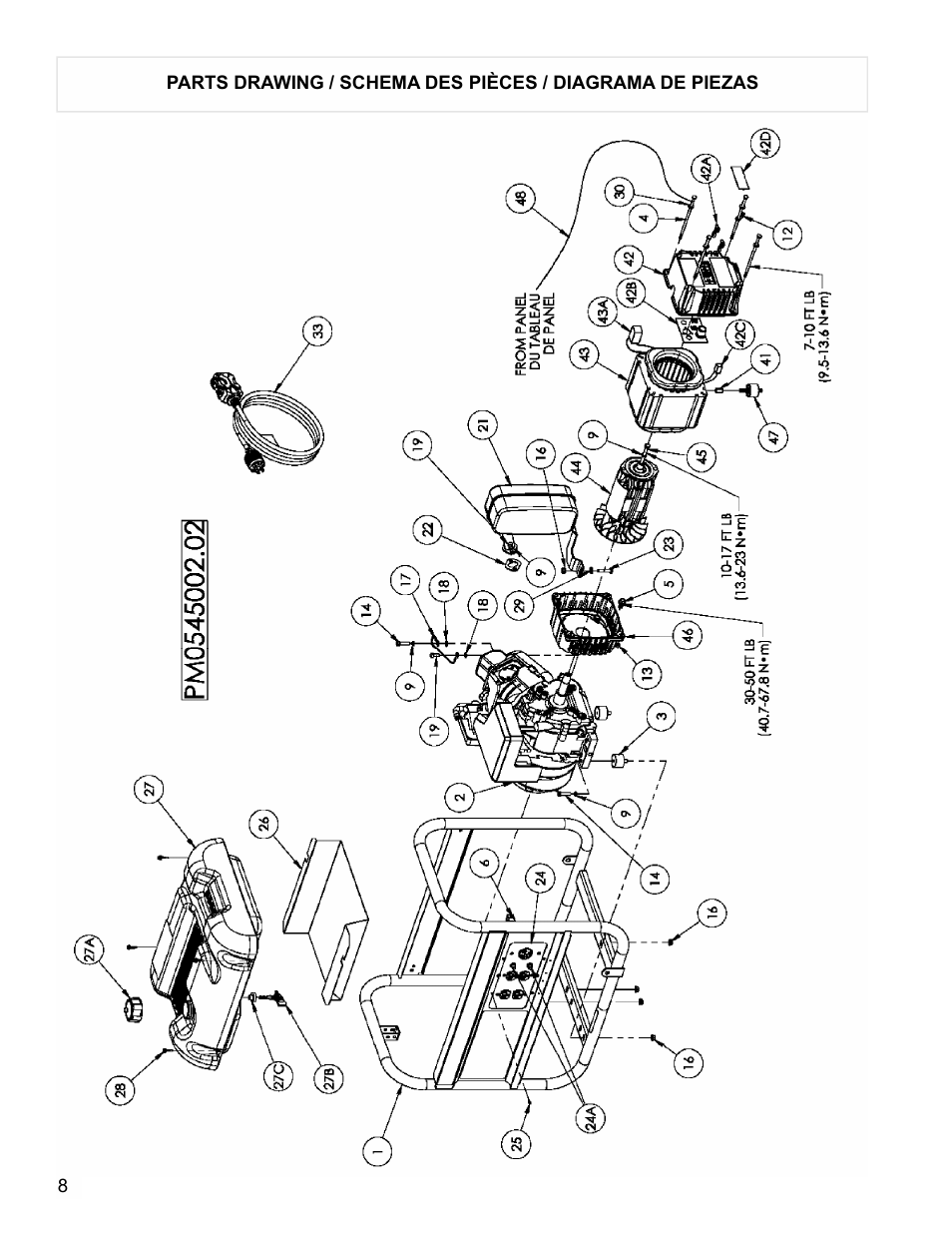 Powermate PM0545002.02 User Manual | Page 8 / 12