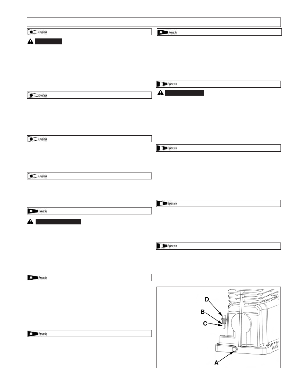 Maintenance \ entretien \ mantenimiento | Powermate XP0302013 User Manual | Page 16 / 24