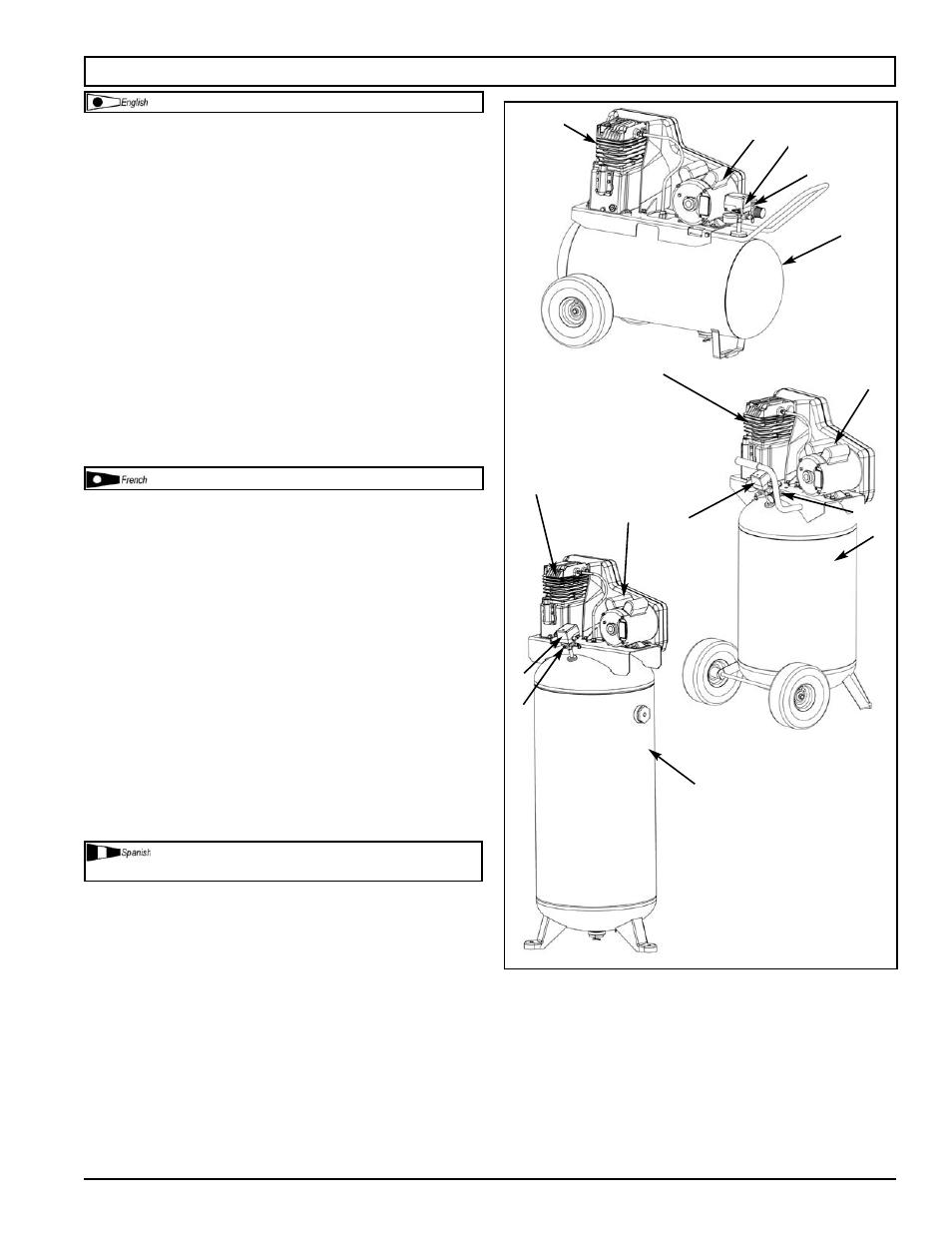 Overview \ vue d’ensemble \ resumen general | Powermate SPA0502054 User Manual | Page 6 / 24