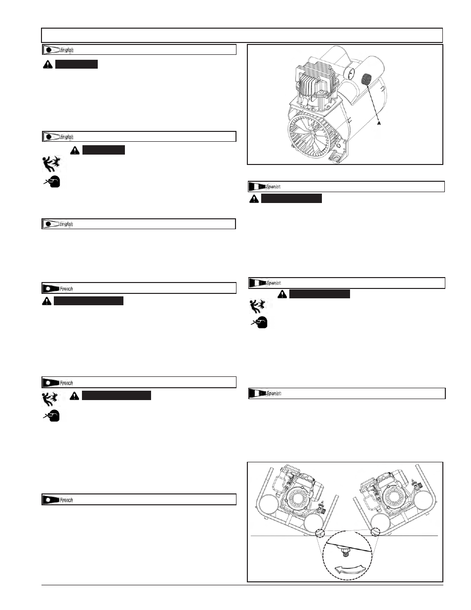 Maintenance \ entretien \ mantenimiento | Powermate CT5090412 User Manual | Page 12 / 24