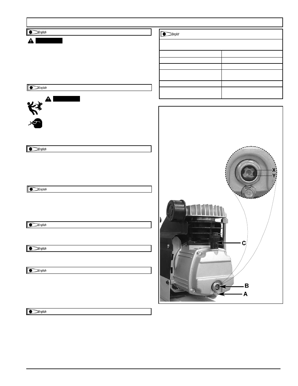 Maintenance, Service interval | Powermate DP0200604 User Manual | Page 14 / 24