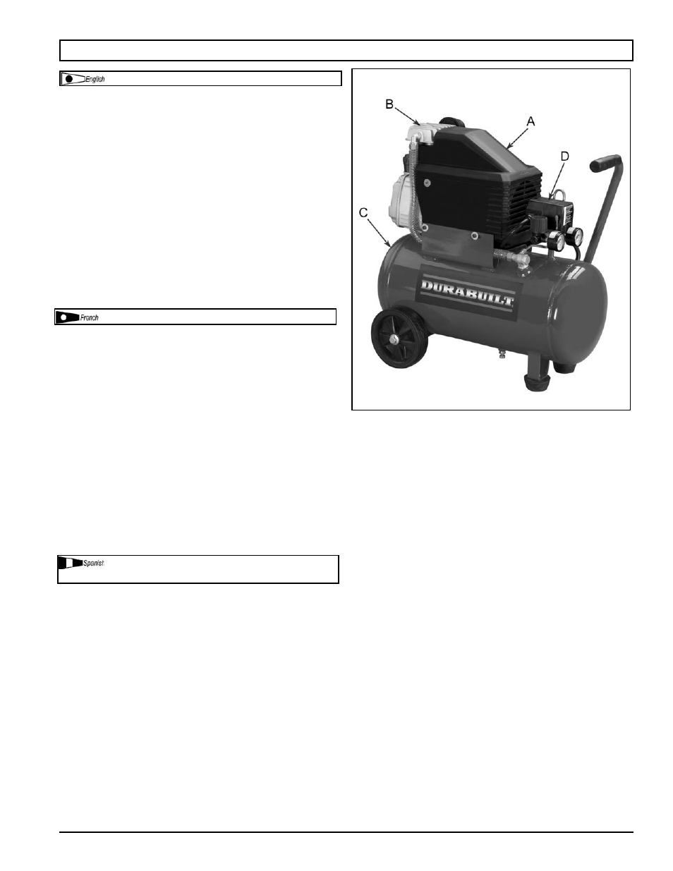 Overview \ vue d’ensemble \ resumen general | Powermate DP0200604 User Manual | Page 6 / 24