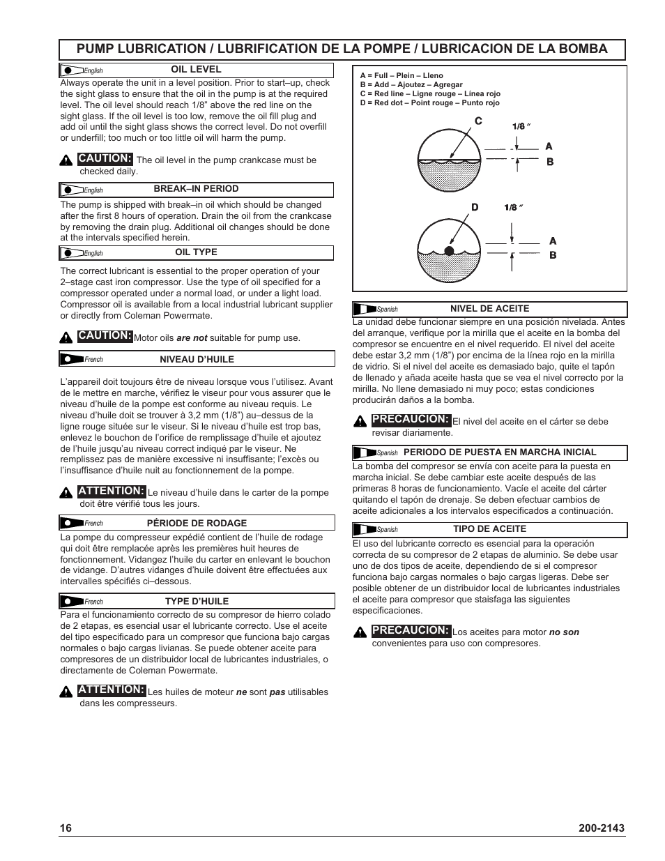 Powermate IH9919946 User Manual | Page 16 / 30