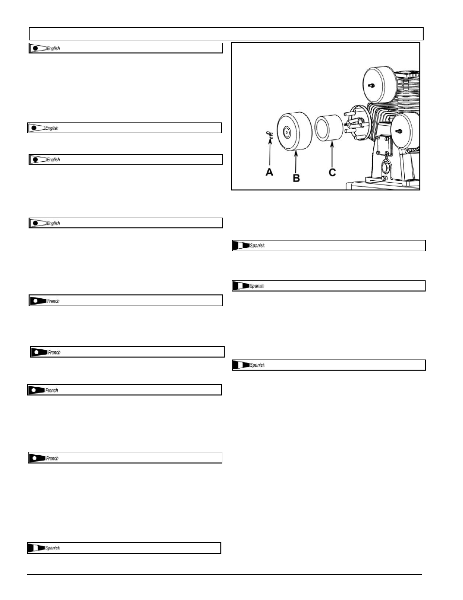 Maintenance / entretien / mantenimiento | Powermate SLA8046065 User Manual | Page 23 / 28