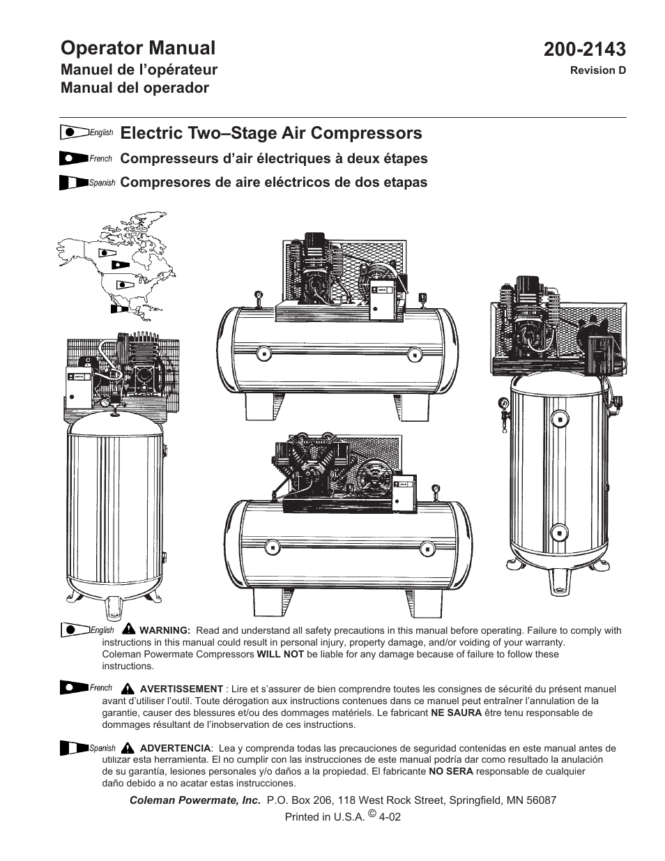 Powermate SV8048049 User Manual | 30 pages