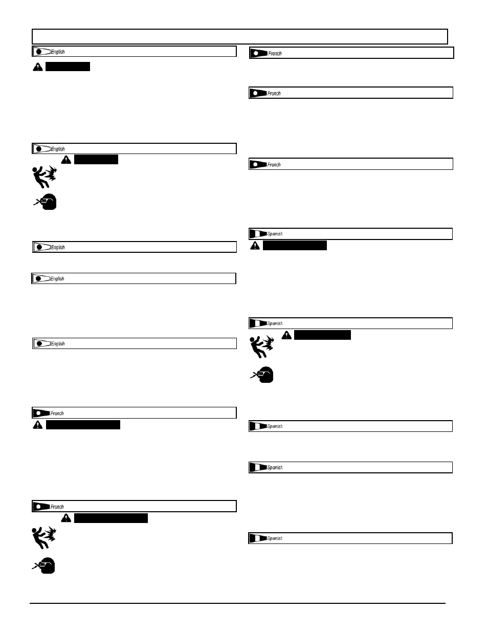 Maintenance \ entretien \ mantenimiento | Powermate KLA1581009 User Manual | Page 17 / 23