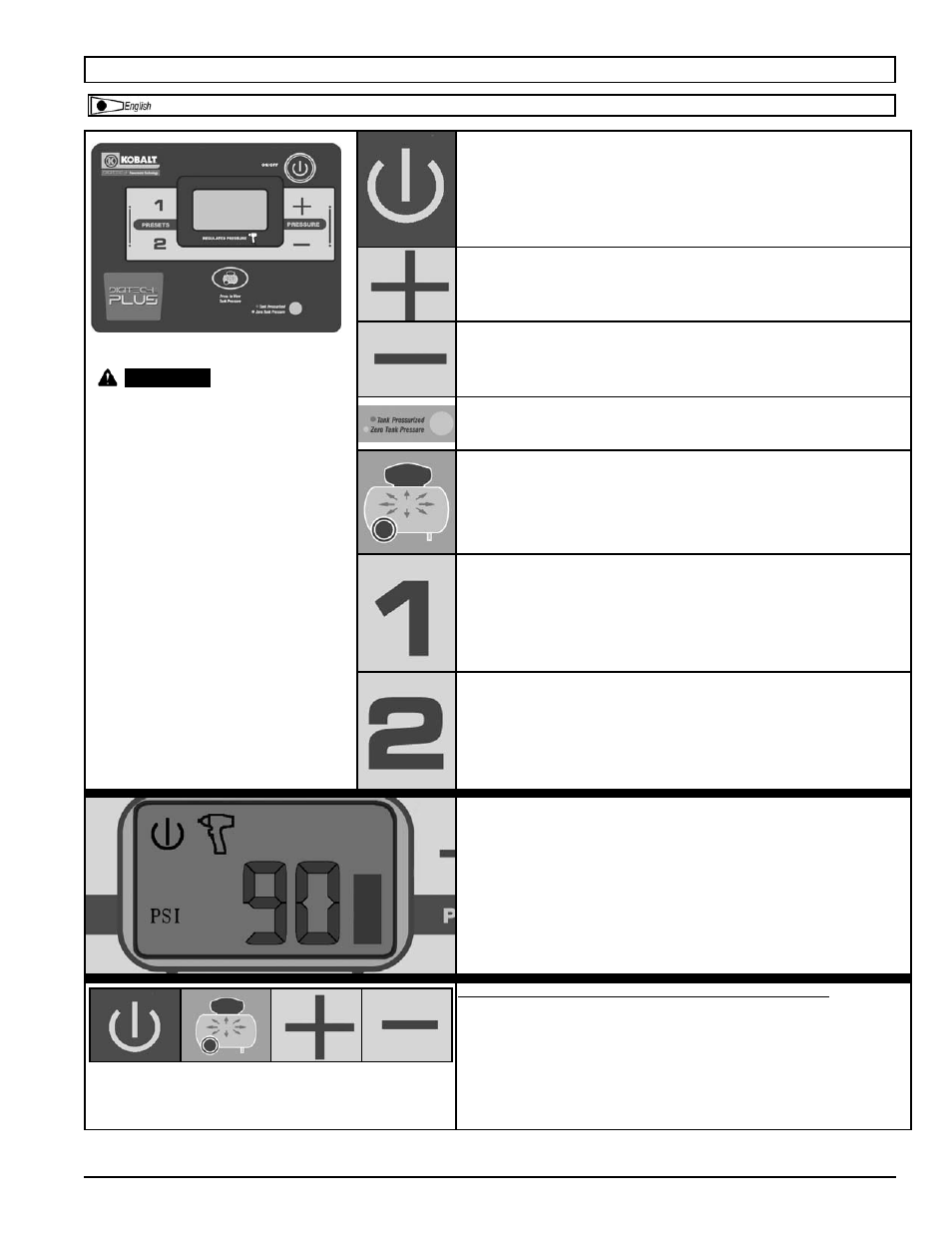 Compressor controls | Powermate KLA1581009 User Manual | Page 8 / 23