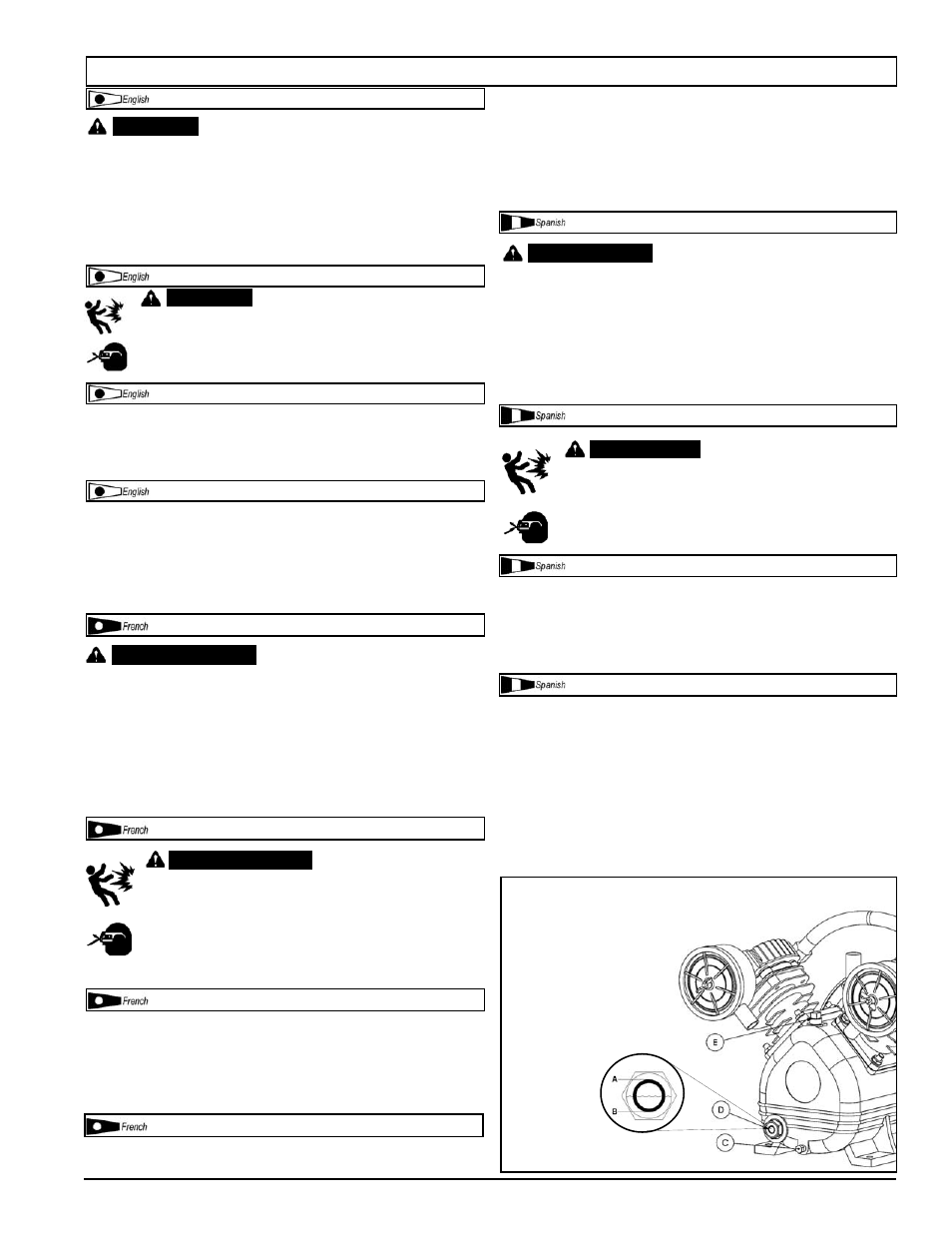 Maintenance \ entretien \ mantenimiento | Powermate KLA1683066 User Manual | Page 16 / 24