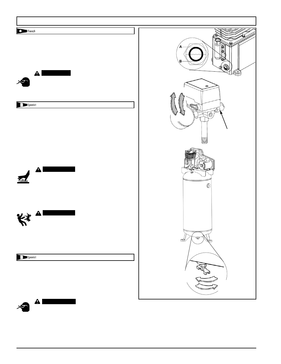 Mode d’emploi \ instrucciones operativas | Powermate KLA3706056 User Manual | Page 15 / 24