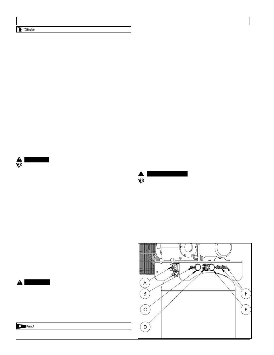 Compressor controls / commandes du compresseur | Powermate KV5248069 User Manual | Page 11 / 28