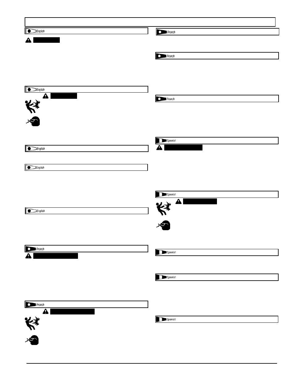 Maintenance \ entretien \ mantenimiento | Powermate PLA1582409 User Manual | Page 16 / 24