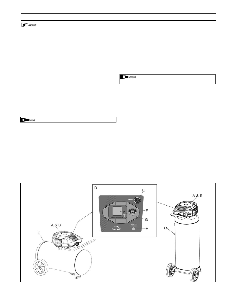 Overview \ vue d’ensemble \ resumen general | Powermate PLA1582409 User Manual | Page 6 / 24