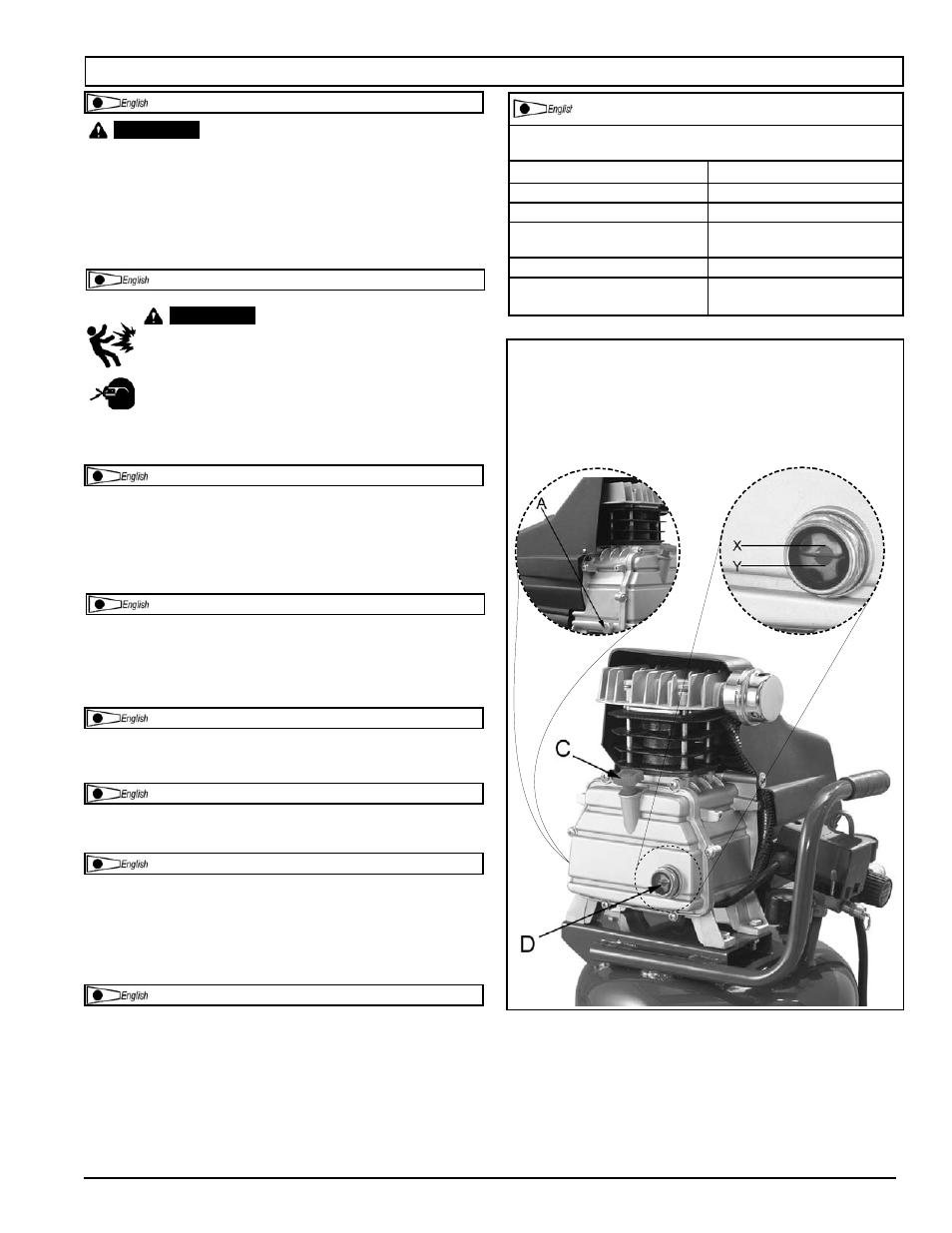 Maintenance, Service interval | Powermate VL1181504 User Manual | Page 14 / 24