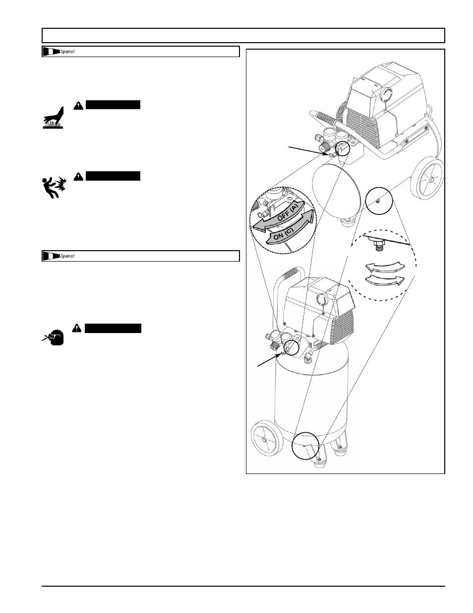 Instrucciones operativas | Powermate VLF1581019 User Manual | Page 12 / 24