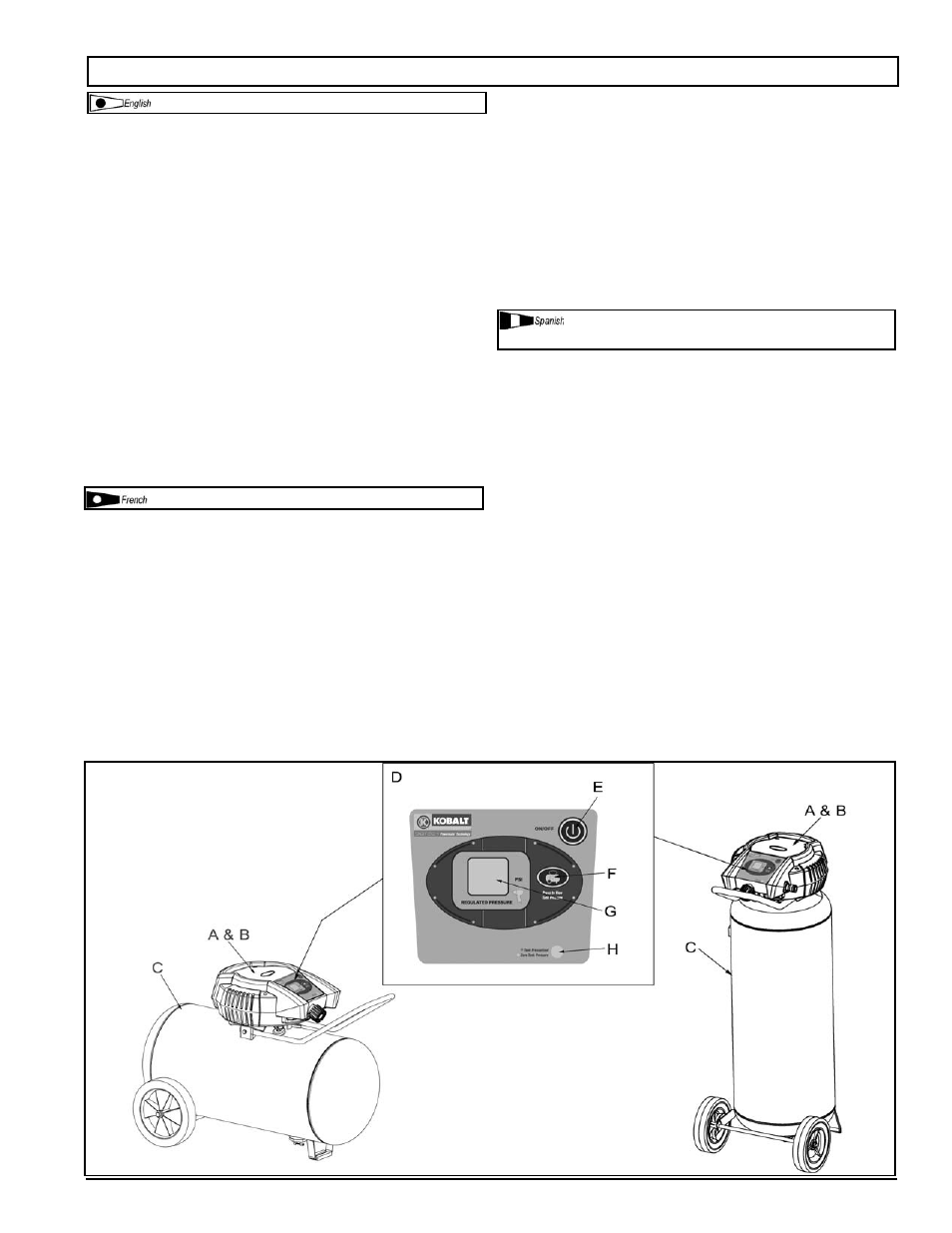 Overview \ vue d’ensemble \ resumen general | Powermate VLK1581009 User Manual | Page 6 / 24