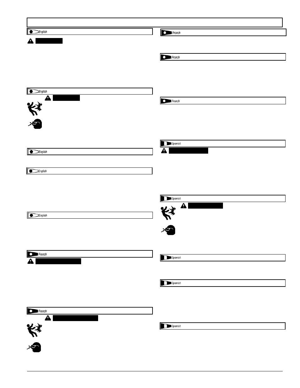 Maintenance \ entretien \ mantenimiento | Powermate VLK1582609 User Manual | Page 14 / 24