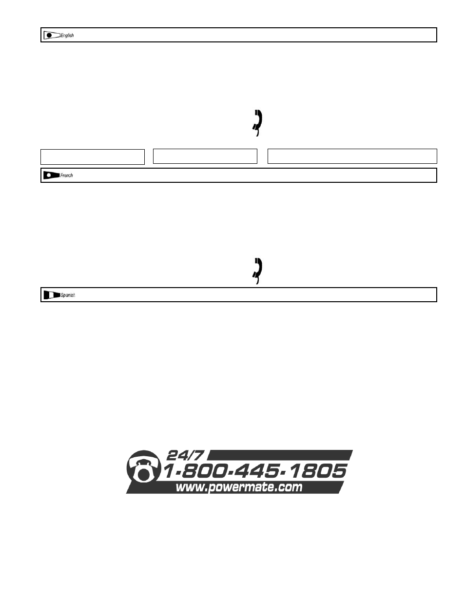 Powermate VLP0881203 User Manual | Page 20 / 20
