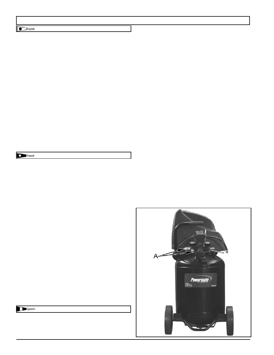 Assembly / assemblage / montaje | Powermate VLP0881203 User Manual | Page 7 / 20