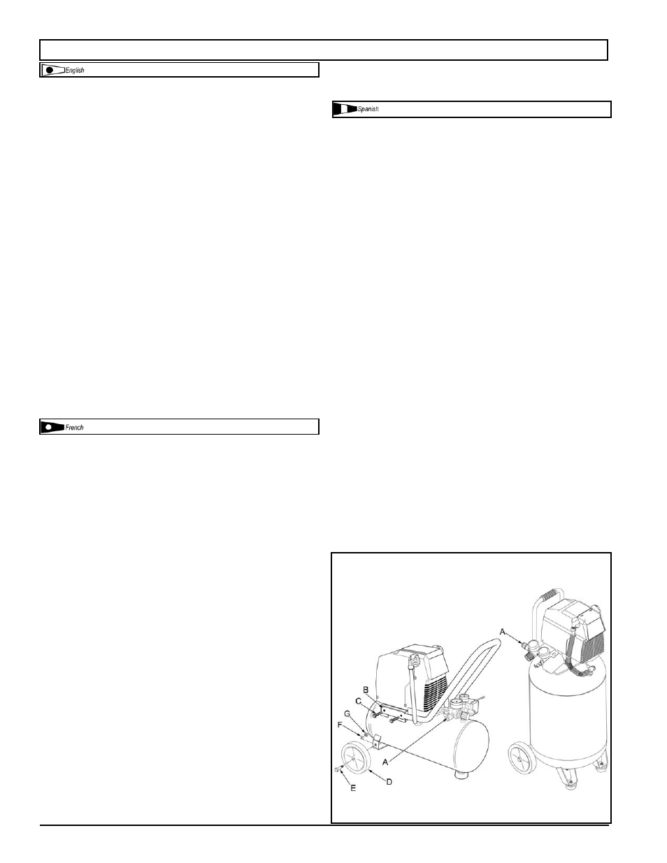 Assembly / assemblage / montaje | Powermate VPP1580719 User Manual | Page 7 / 24