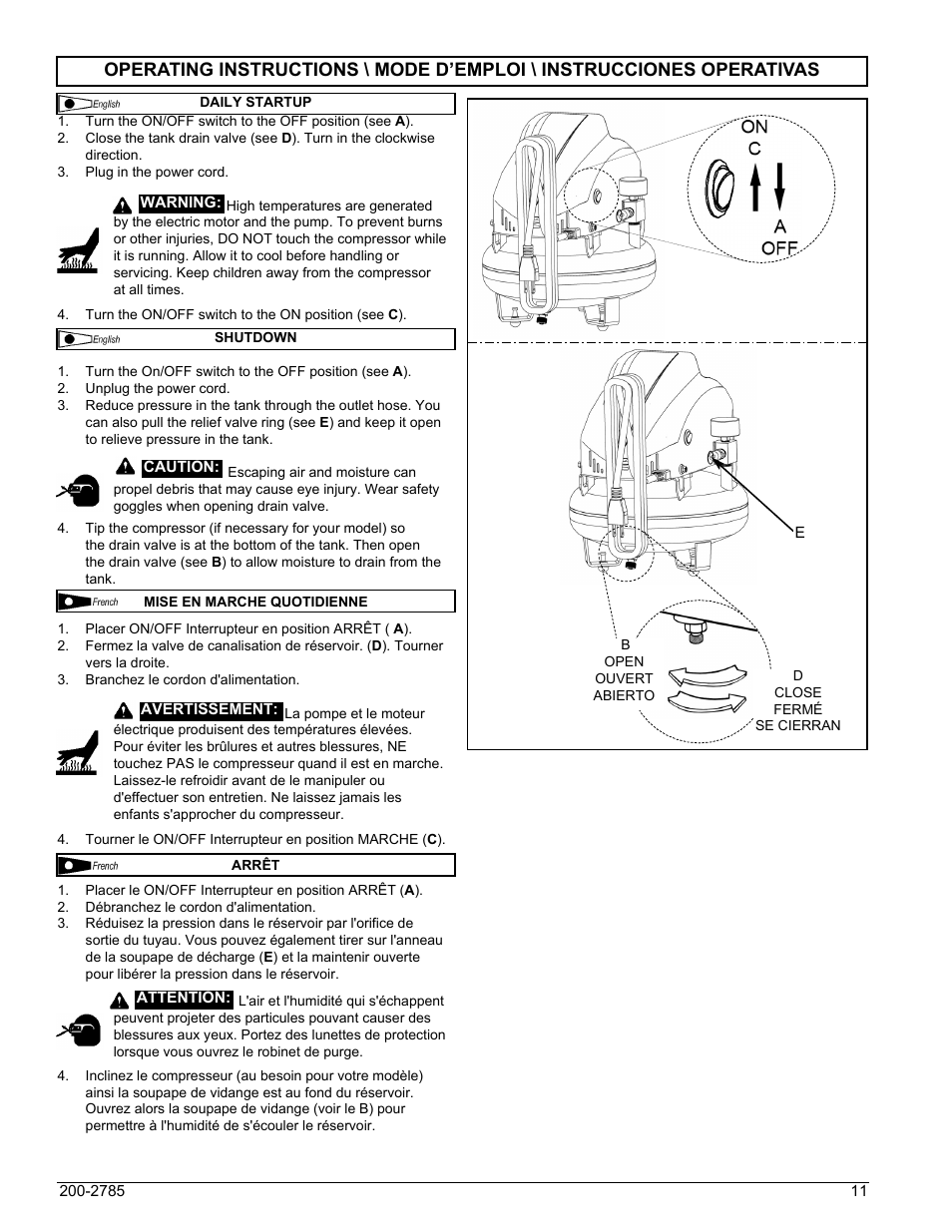 Powermate VNP0000101 User Manual | Page 11 / 20