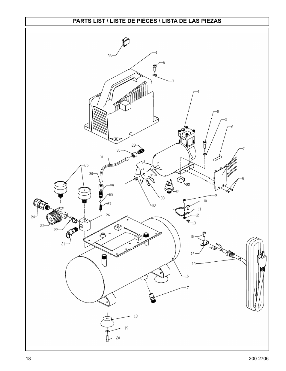 Powermate VPF0000201 User Manual | Page 18 / 20