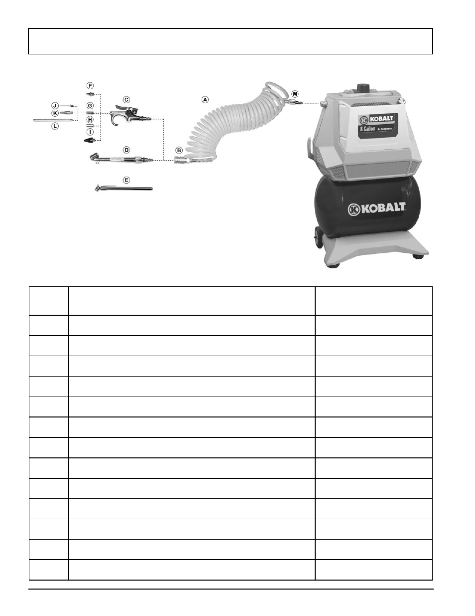 Powermate VPK0880803 User Manual | Page 21 / 24