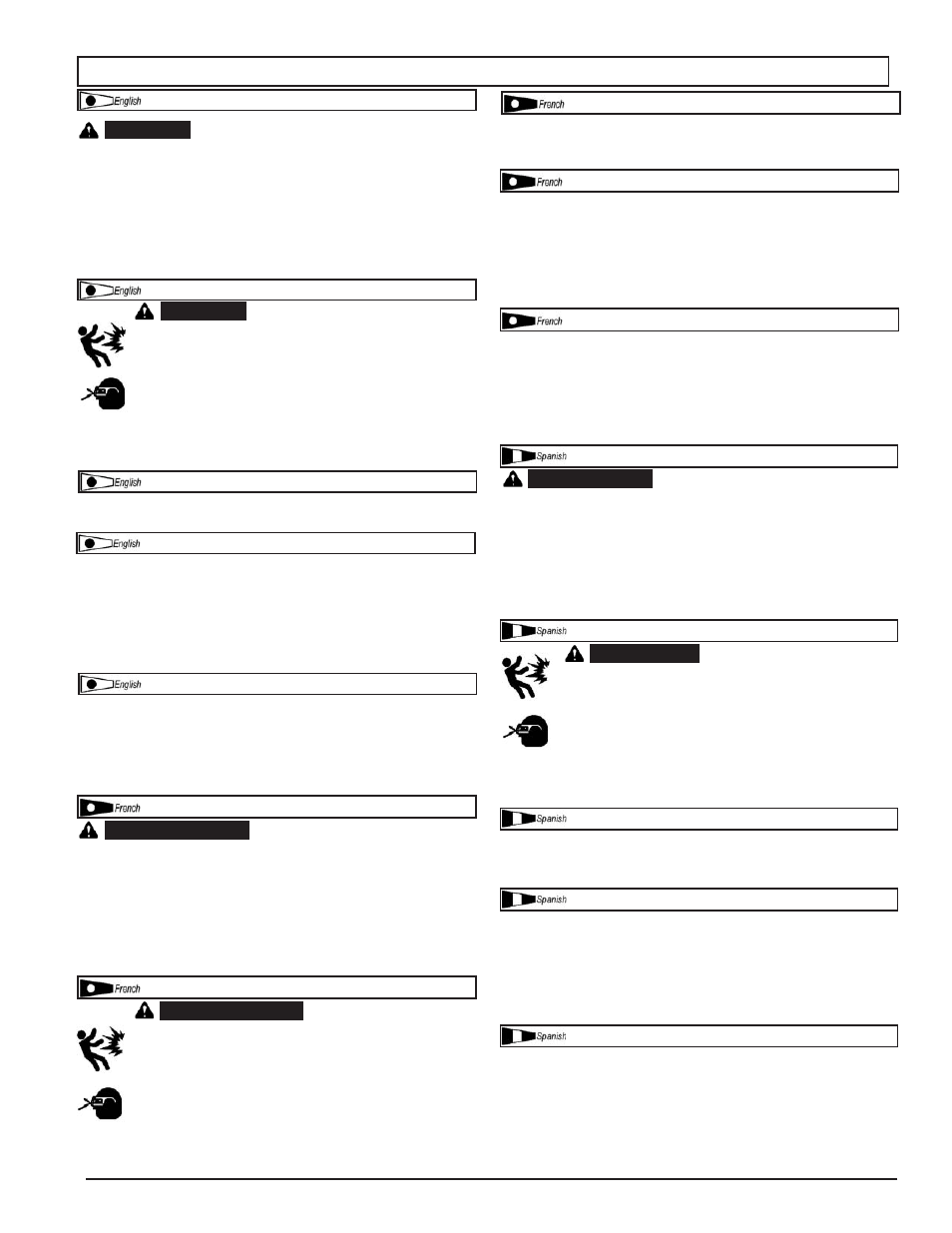 Maintenance \ entretien \ mantenimiento | Powermate VPK1381509 User Manual | Page 14 / 24