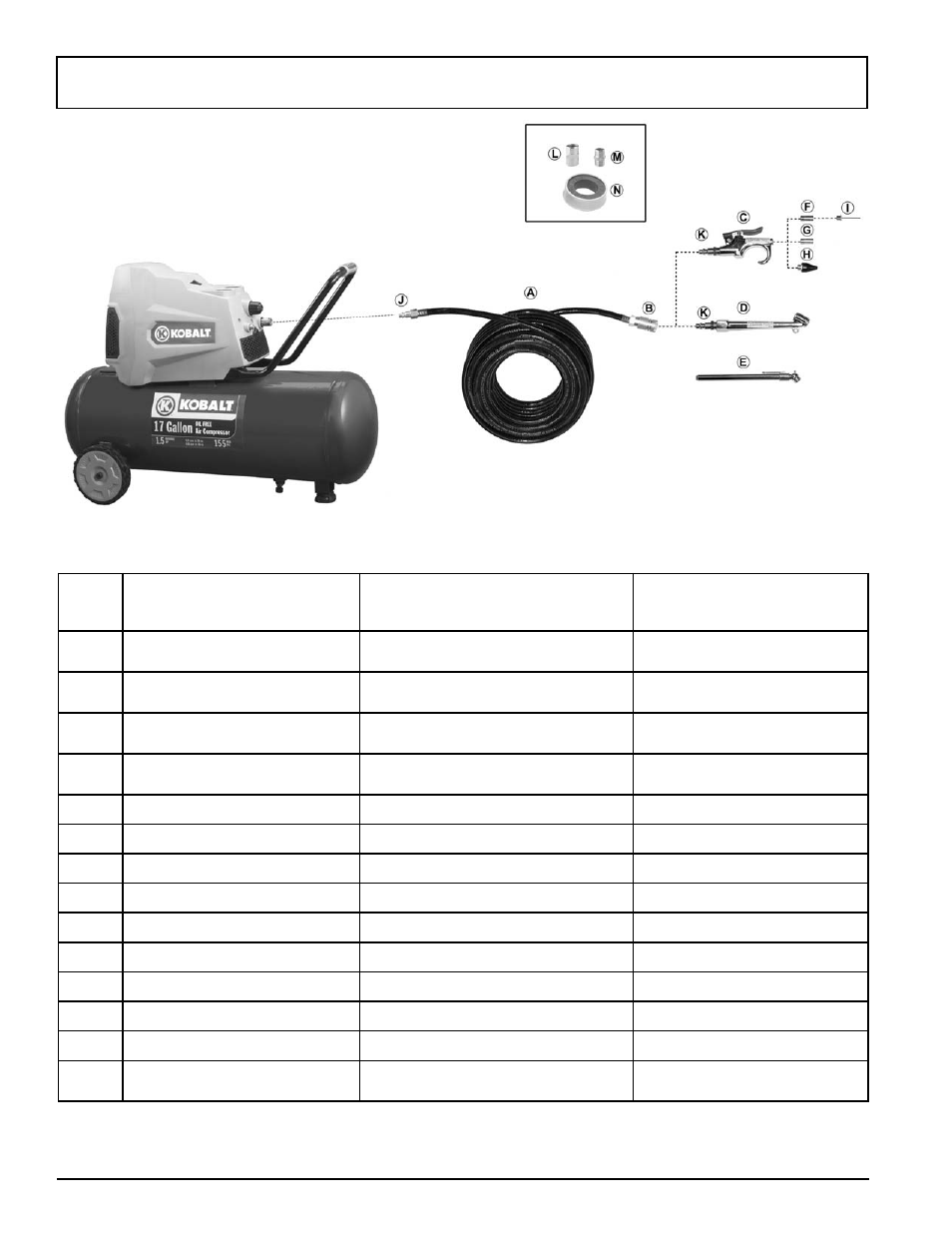 Powermate VPK1581768 User Manual | Page 21 / 24