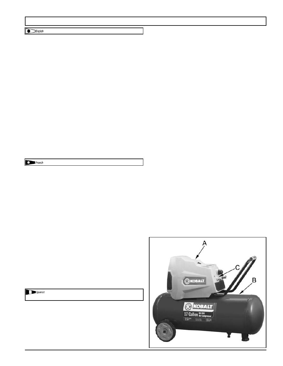 Overview \ vue d’ensemble \ resumen general | Powermate VPK1581768 User Manual | Page 6 / 24