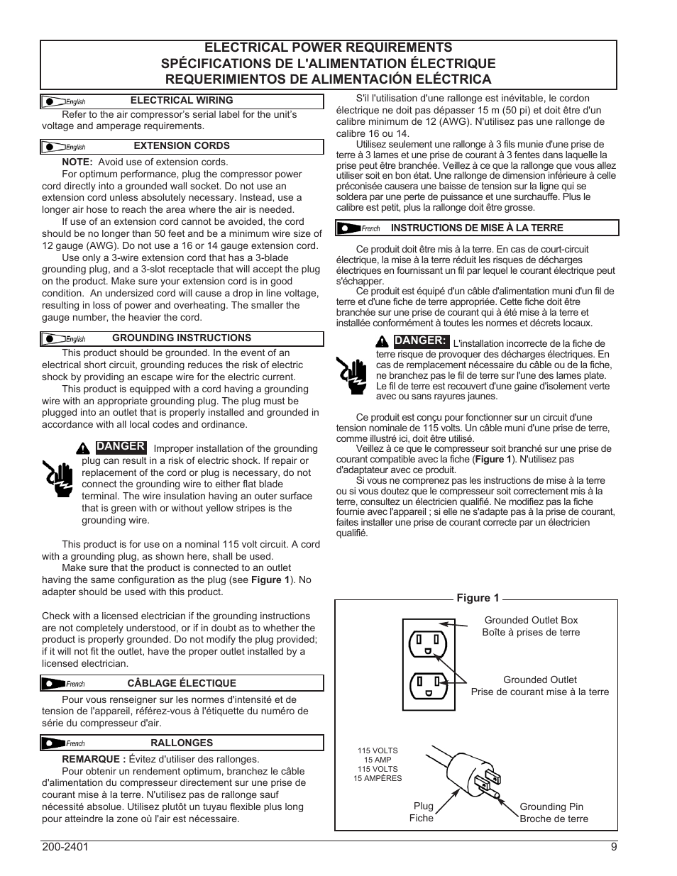 Powermate VPP0000201 User Manual | Page 9 / 20